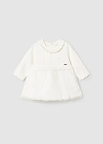 Newborn Girl Knitted Tulle Dress