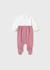 Newborn Girl Long - Sleeve Sleepsuit