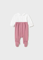 Newborn Girl Long - Sleeve Sleepsuit