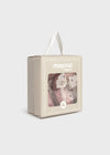 Newborn Girl Pink Bow Moccasin Sock - Shoes