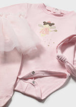 Newborn Girl Pink Fairy Tutu Bodysuit Set