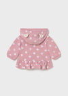 Newborn Girl Pink Fox 3 - Piece Tracksuit