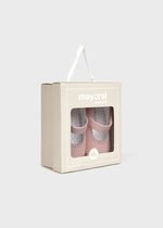 Newborn Girl Pink Mary Jane Shoes