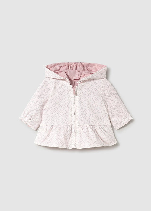 Newborn Girl Reversible Windbreaker