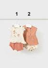 Newborn Girl T-Shirt & Shorts Set