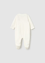Newborn Girl Velour Onesie – Pink or Cream