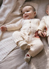 Newborn Unisex Snail Knit Tricot Romper