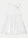 Of White Baby Girl Satin Dress & Panties Set