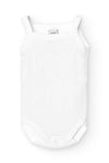 Off white Baby Girls Cotton Bodyvest (Babidu)