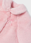 Pink Baby Girls Plush Coat (mayoral)