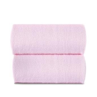 PINK Cotton Tights with Pink Grosgrain Bow (A/W)
