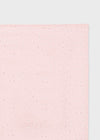 Pink Daisy Print Gauze Baby Blanket