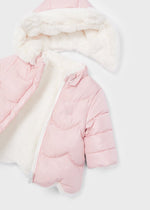 Pink Reversible Baby Coat