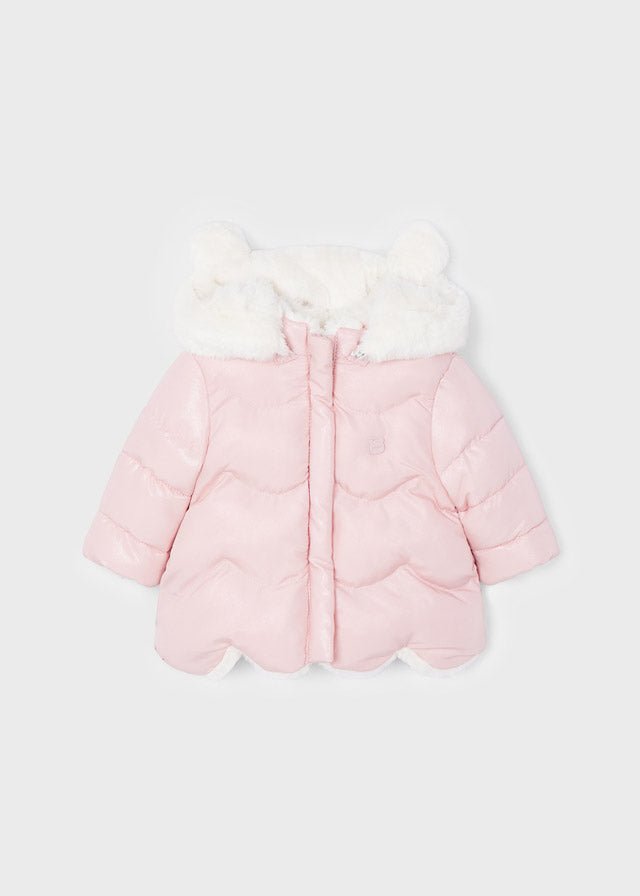 Pink Reversible Baby Coat