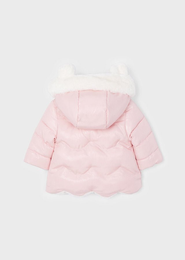 Pink Reversible Baby Coat