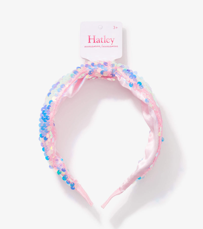 Pink Sequin Headband