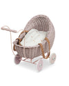 Powder Wicker Dolls Stroller