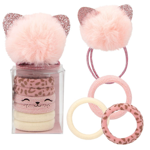 Princess Mimi Elastic Hairband Set Cat