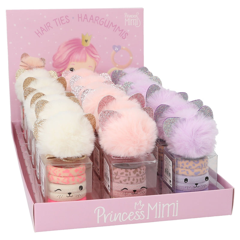 Princess Mimi Elastic Hairband Set Cat