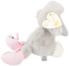 Princess Mimi Plush Bunny Nelly Grey With Shoes 21 cm