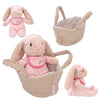 Princess Mimi Plush Bunny Nelly In Basket