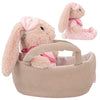 Princess Mimi Plush Bunny Nelly In Basket