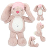 Princess Mimi Plush Bunny Nelly Pink With Sleeping Mask 21cm