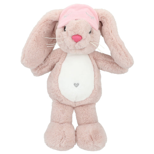 Princess Mimi Plush Bunny Nelly Pink With Sleeping Mask 21cm