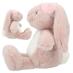 Princess Mimi Plush Bunny Nelly Pink With Sleeping Mask 21cm