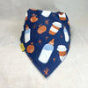 Pumpkin Lattes organic cotton DribbleBoo bandana bib