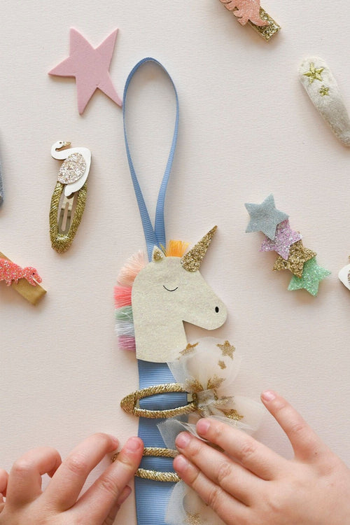 Rainbow Unicorn Clip Hanger