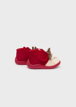 Red Reindeer Slippers (Mayoral)