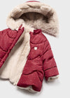 Red Reversible Baby Coat (mayoral)