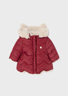 Red Reversible Baby Coat (mayoral)