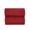 RED VELVET Cotton Tights with Velvet Bow (A/W)
