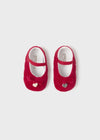 Red Velvet Mary Janes Booties (mayoral)