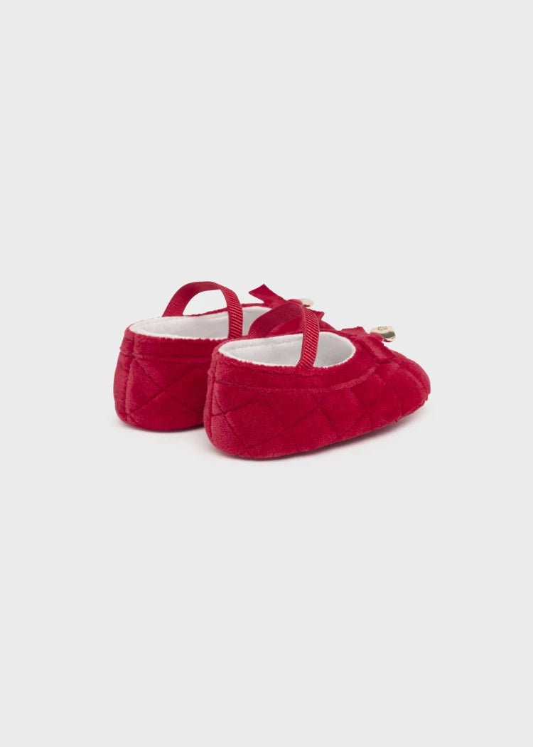 Red Velvet Mary Janes Booties (mayoral)