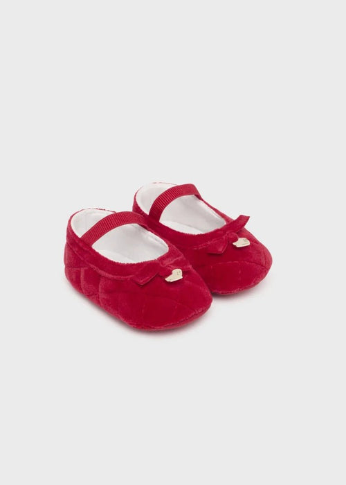 Red Velvet Mary Janes Booties (mayoral)