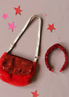 Sequin Velvet Bag