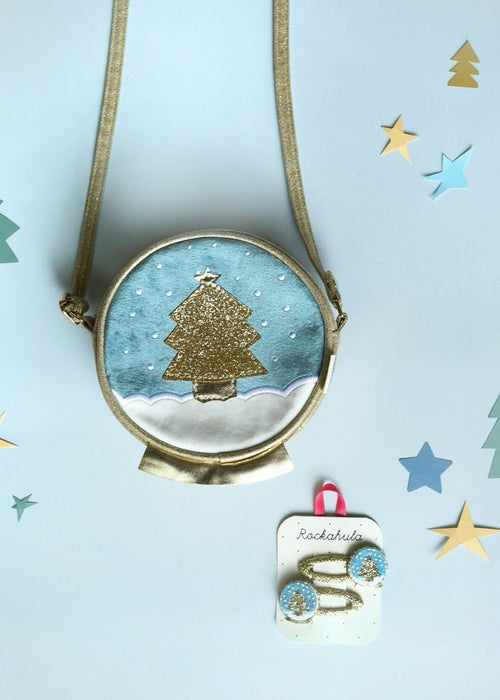 Shimmer Snow Globe Clips