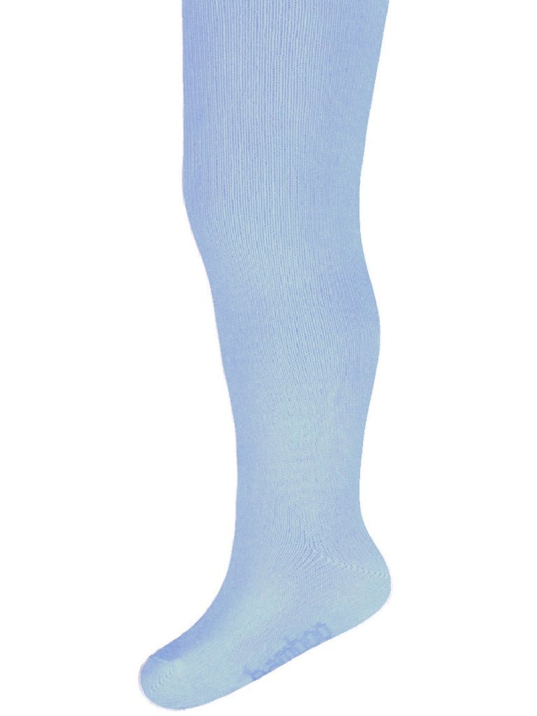 Sky Blue Baby Tights Plain Cotton (A/W)