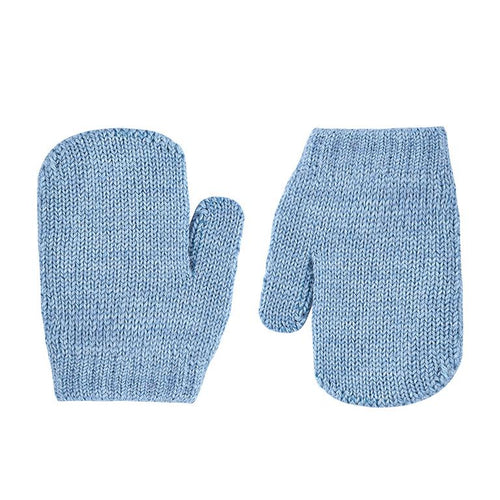 SKY BLUE Merino Wool - Blend One - Finger Mittens
