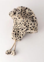 Snow Leopard Fur Hat 7 - 10 Years