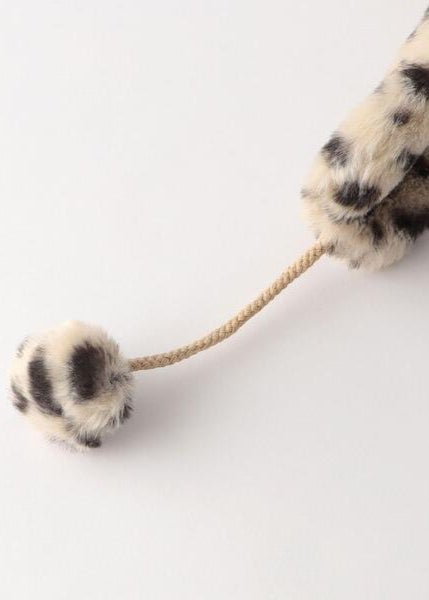 Snow Leopard Fur Hat 7 - 10 Years