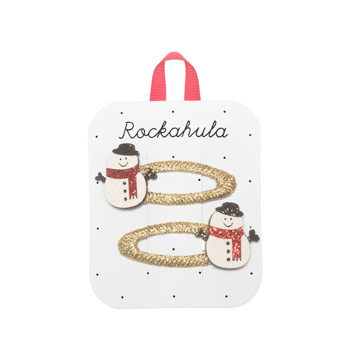 Snowman Glitter Clips (Rockahula)