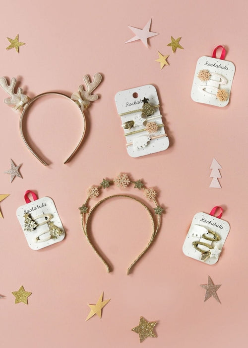 Snowy Polar Bear Clips