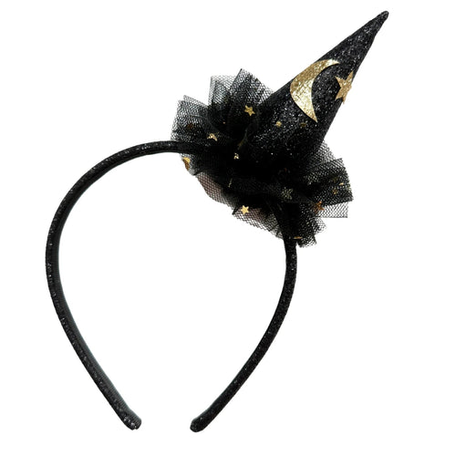 Sparkle Witches Hat Headband (Rockahula)