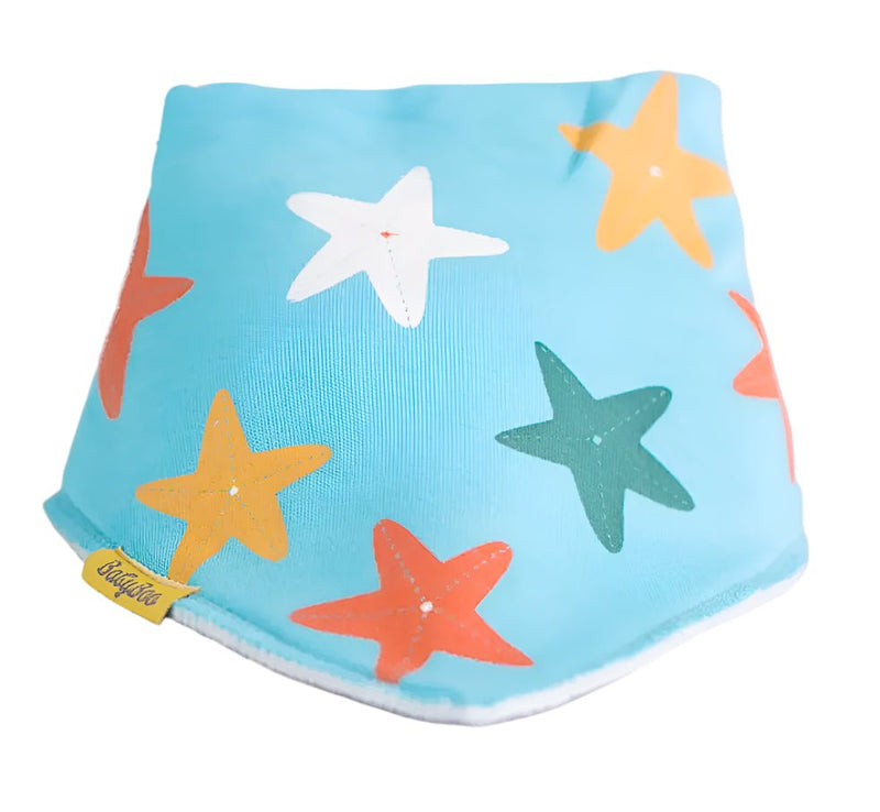 Starfishing Organic Cotton DribbleBoo Bandana Bib