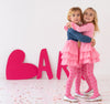 Strawberry Pink Layered Tulle Dress Set (Agatha Ruiz de la Prada)