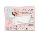 TOPModel Beauty Notebook With Ballpoint Pen